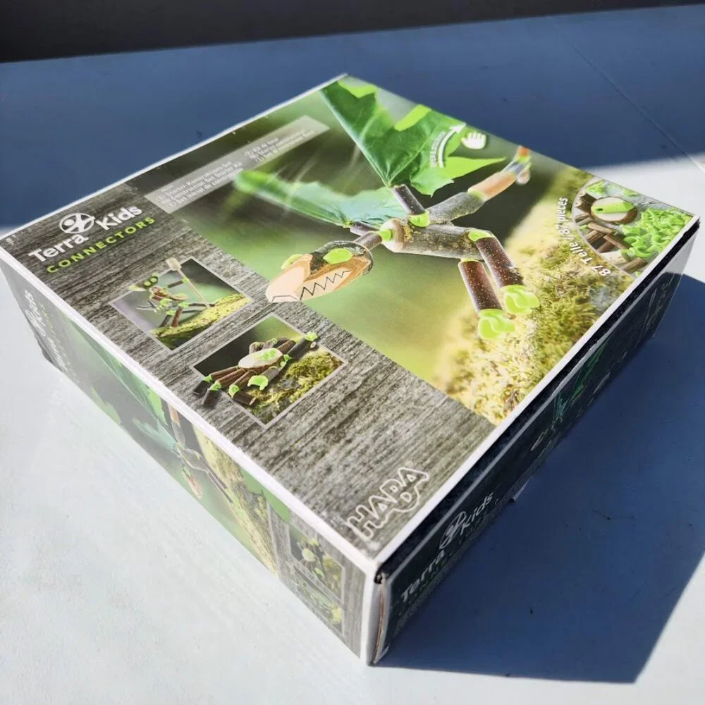 HABA Terra Kids Connectors Backyard Nature Craft Kit STEM ENGINEERING Toy NEW Mo